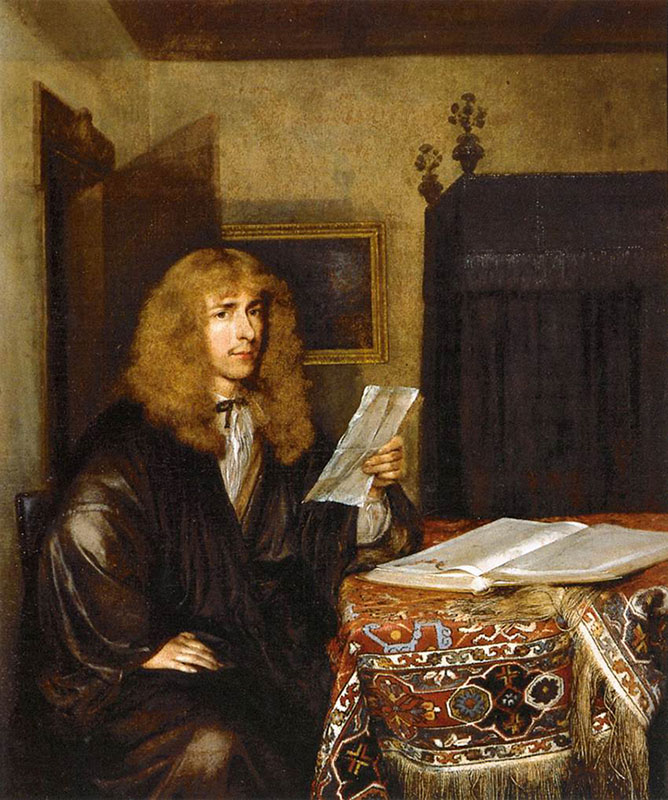 A Man Reading 